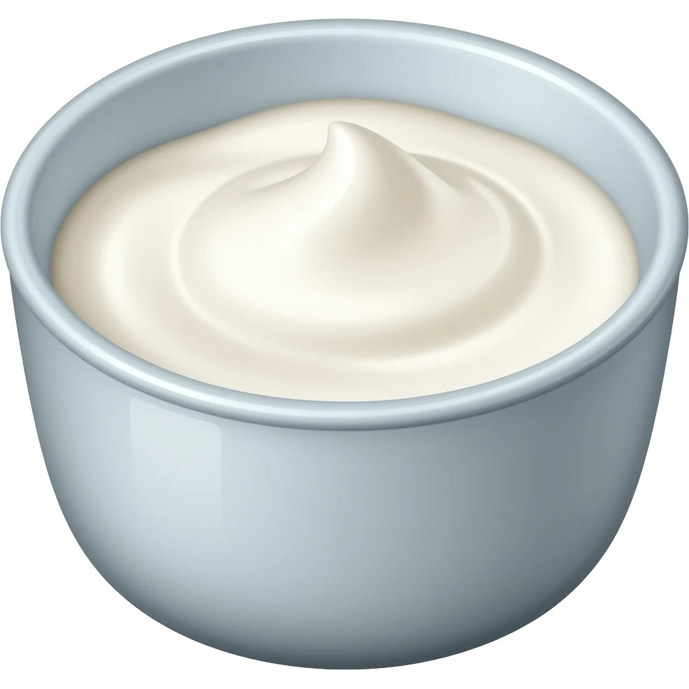 Yoghurt bowl emoji