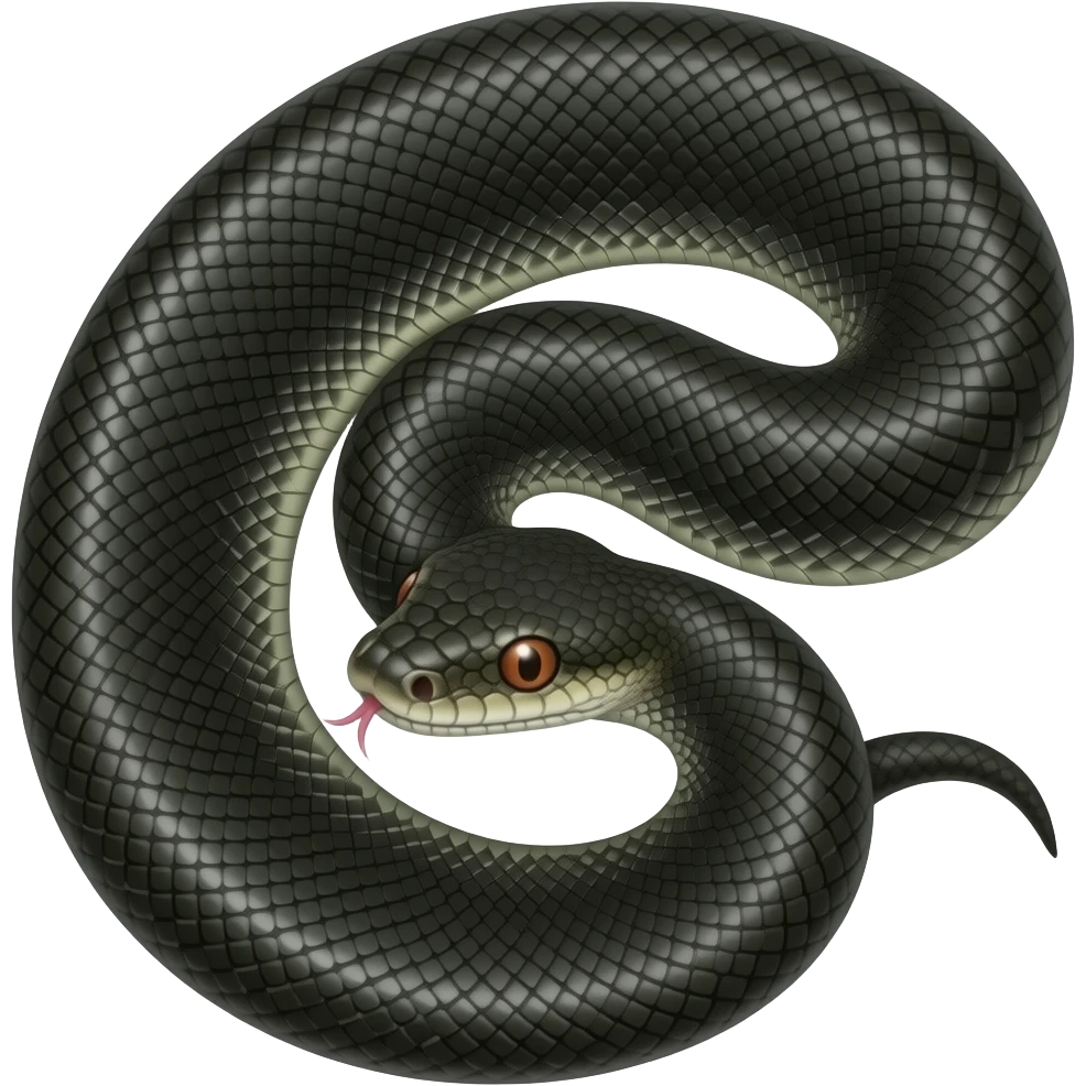 black python emoji