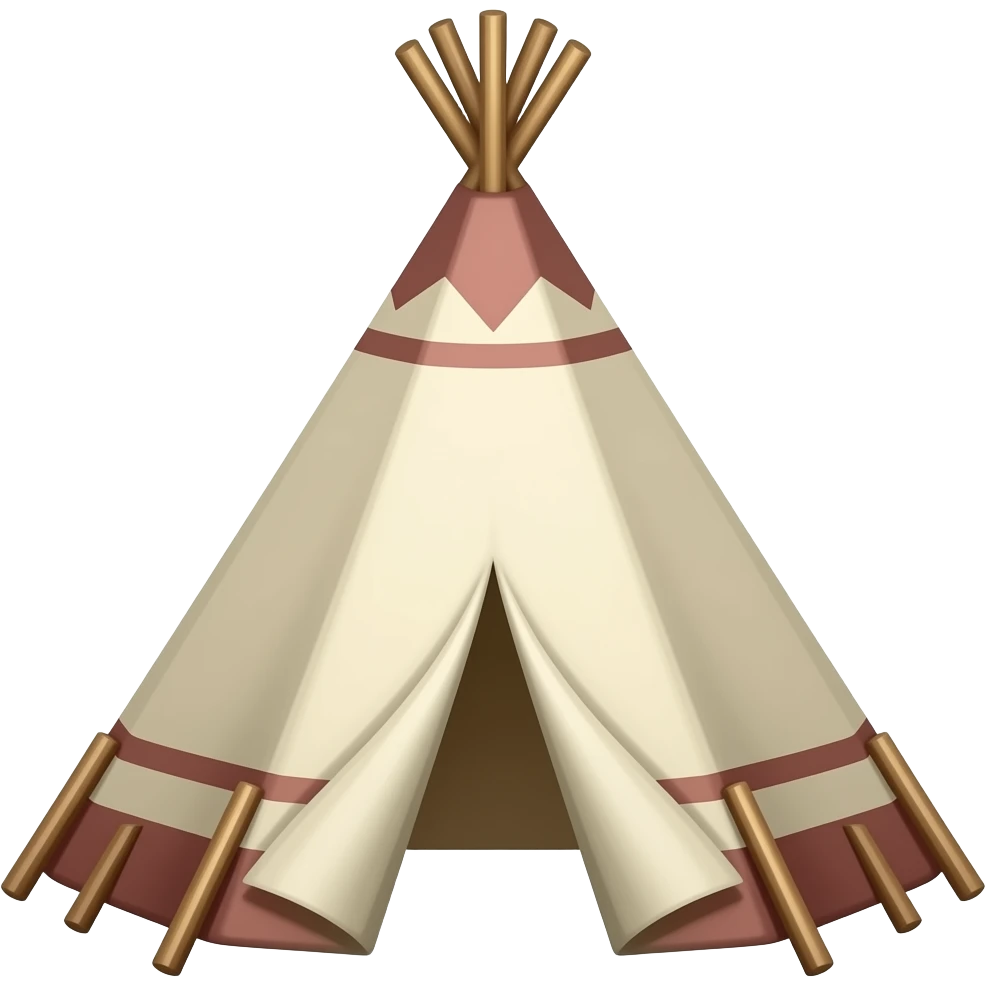 Teepee emoji