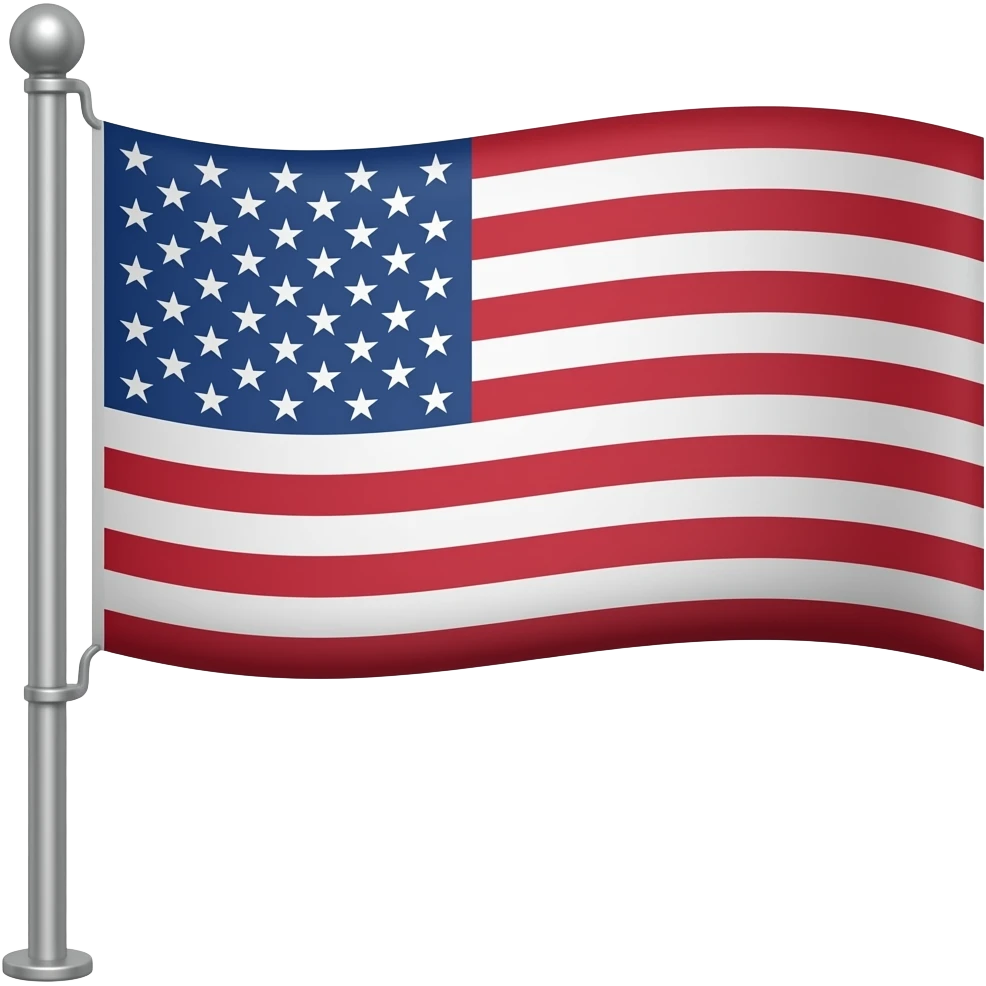 Straight flag emoji
