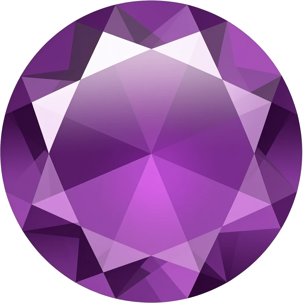 A amethsyt emoji