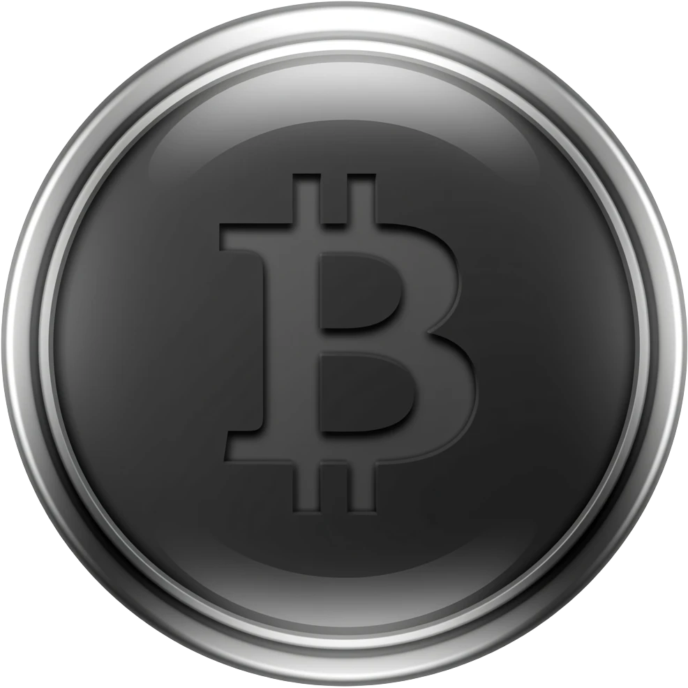 Bitcoin black card emoji