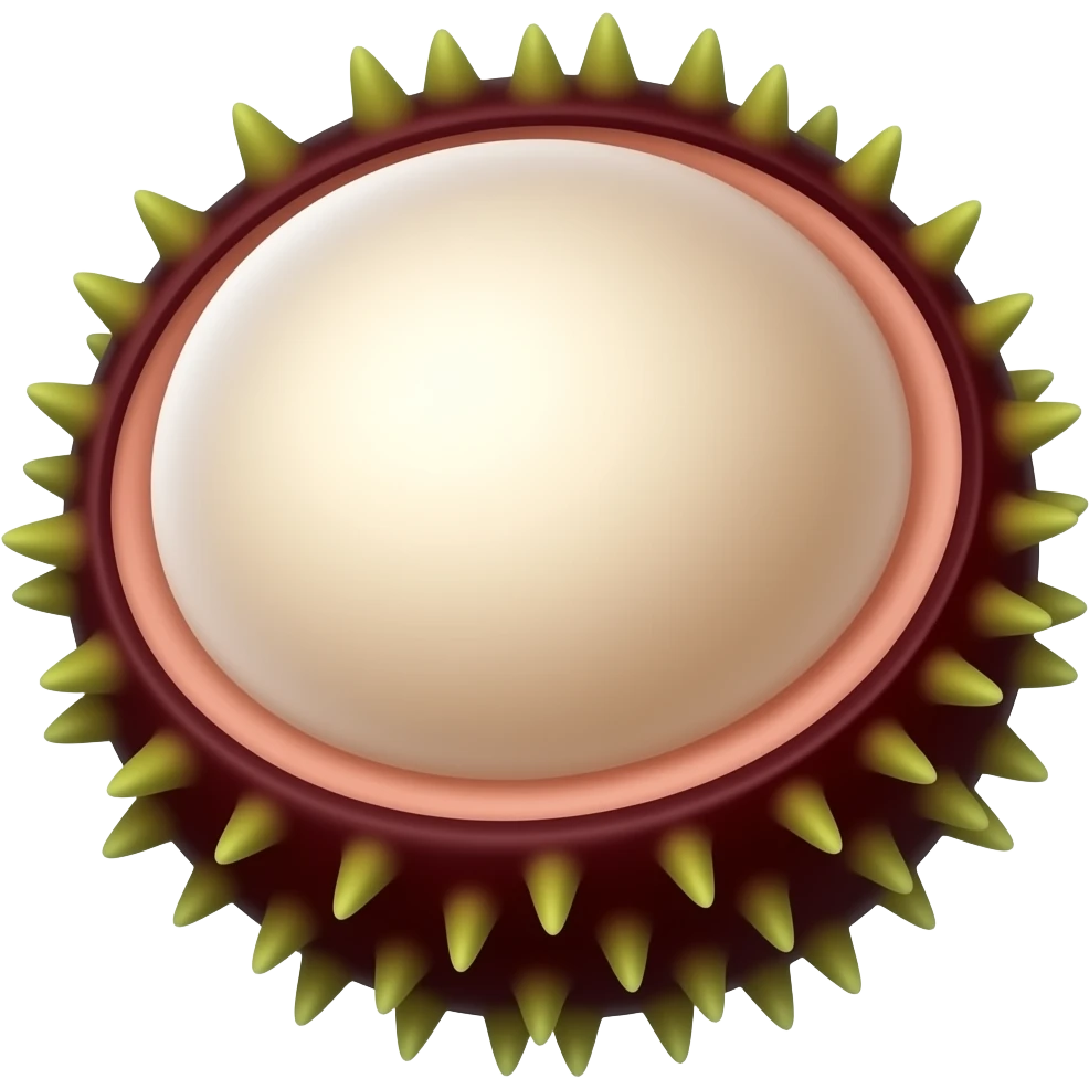 Rambutan emoji