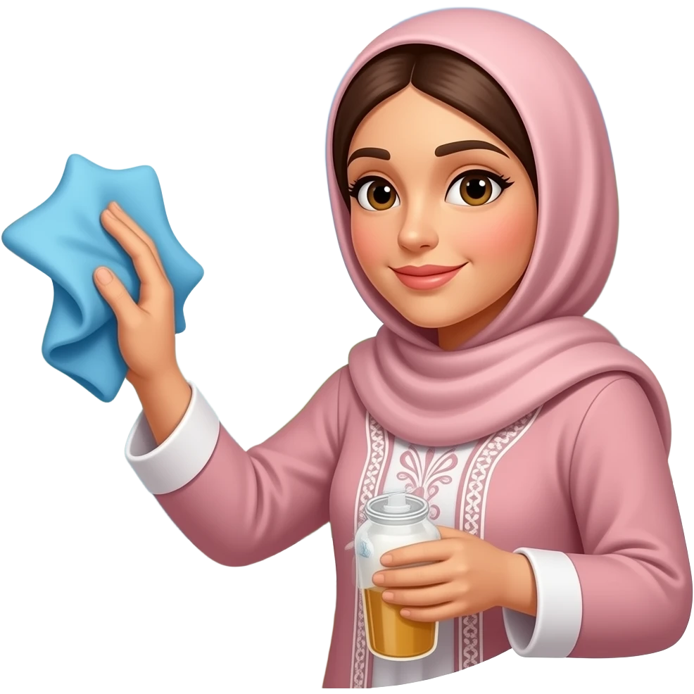 moroccan women cleaning windows emoji