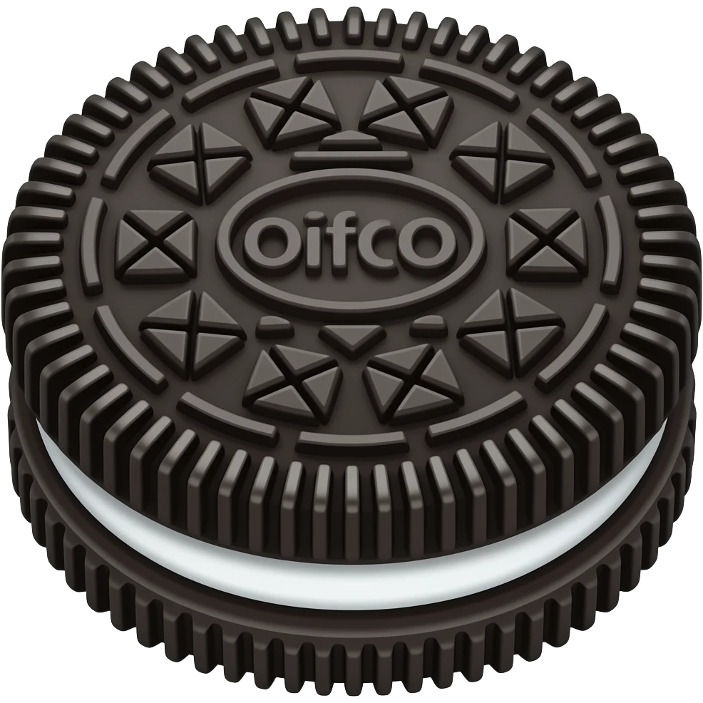 Oreo emoji