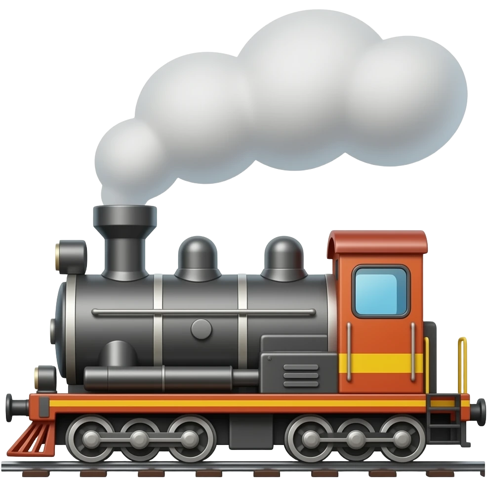 🚂🚃🚃 emoji