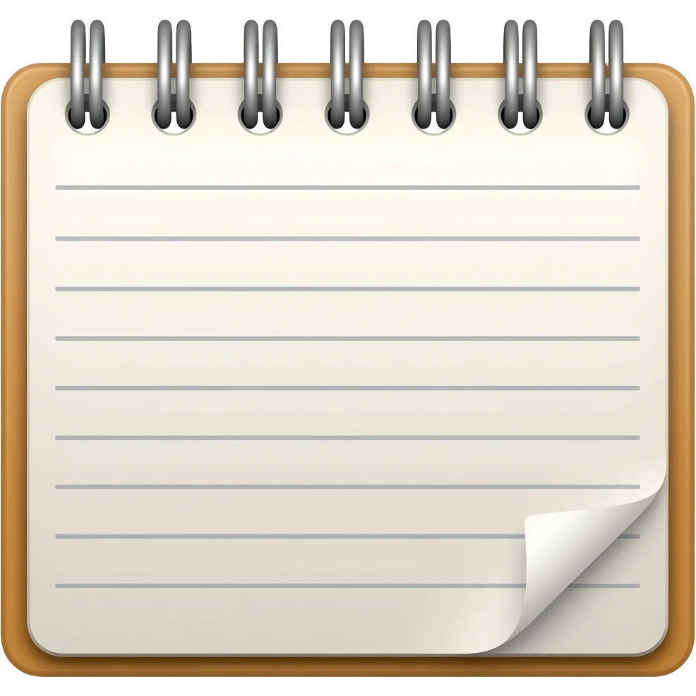 Notebook emoji