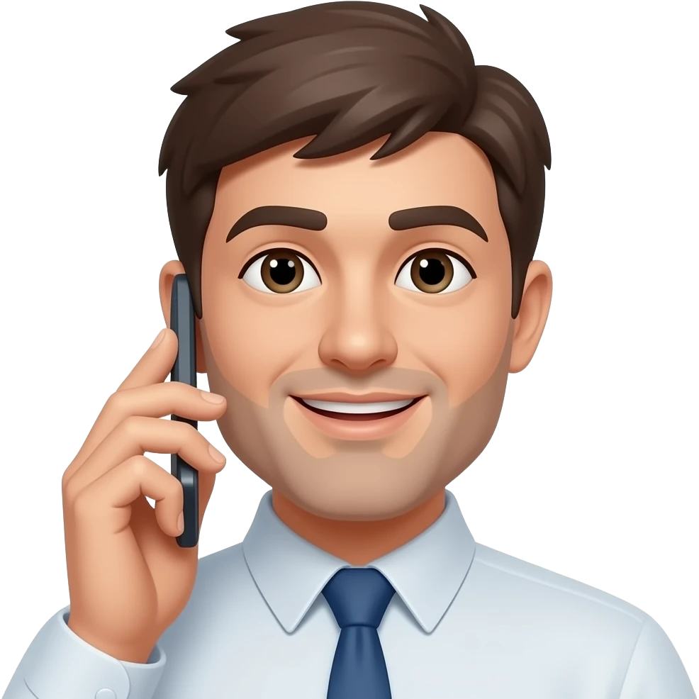 Phone calling emoji