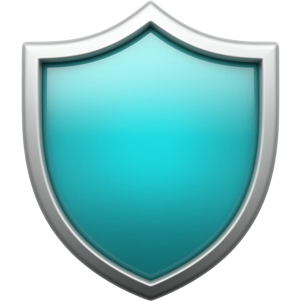 make a turquoise shield emoji
