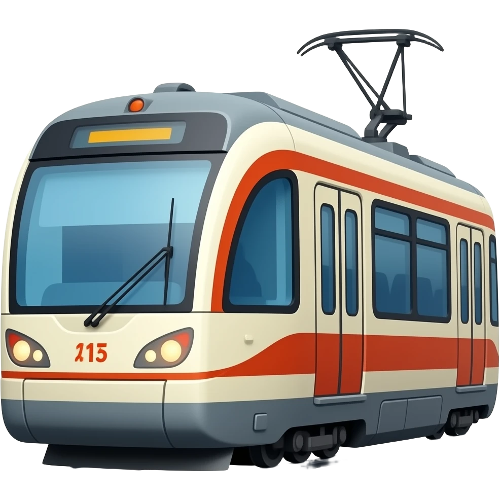 🚋🚃🚃 emoji