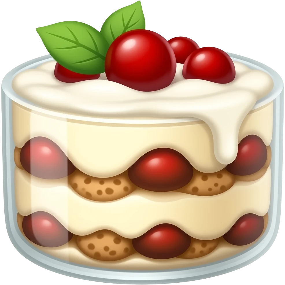 puding triffle emoji
