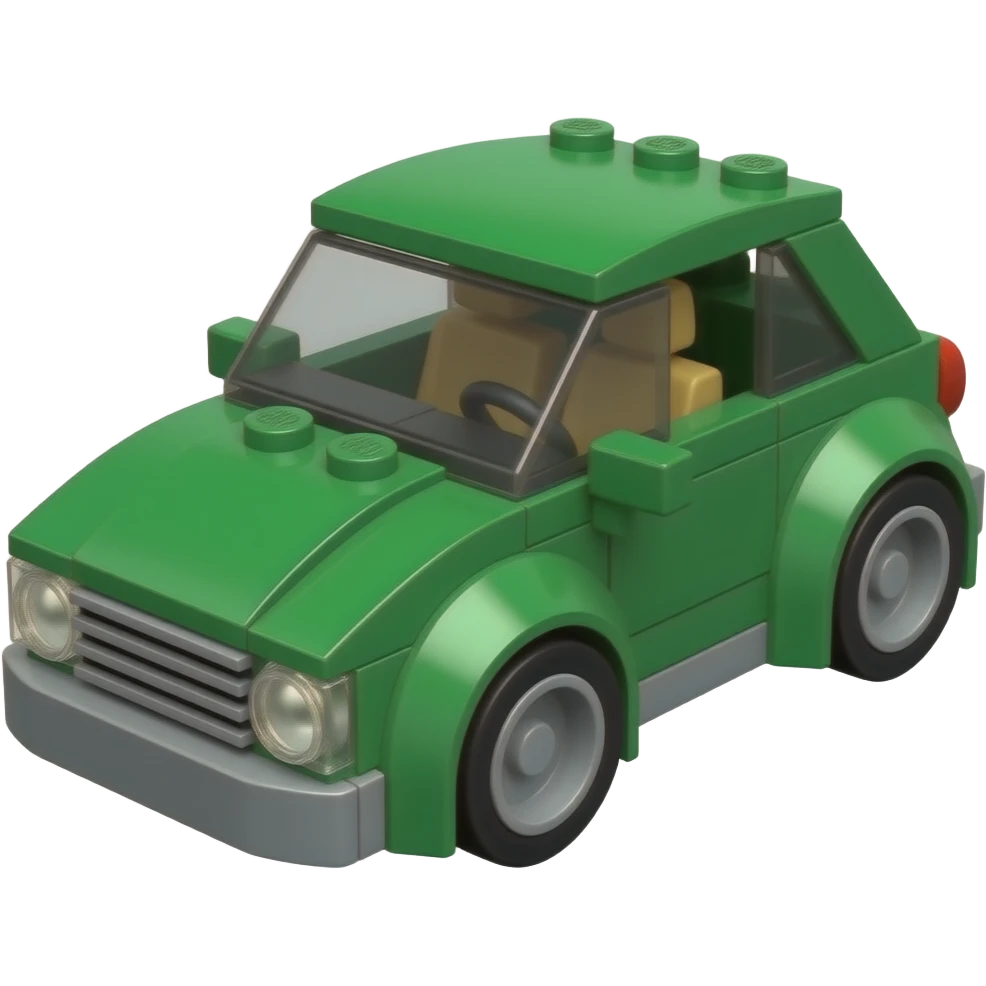 lego green car emoji