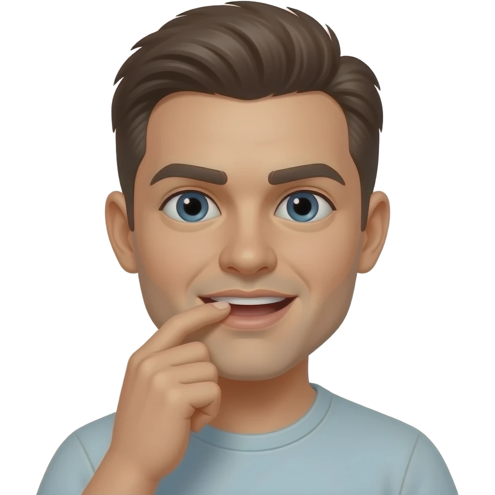 nail biting emoji