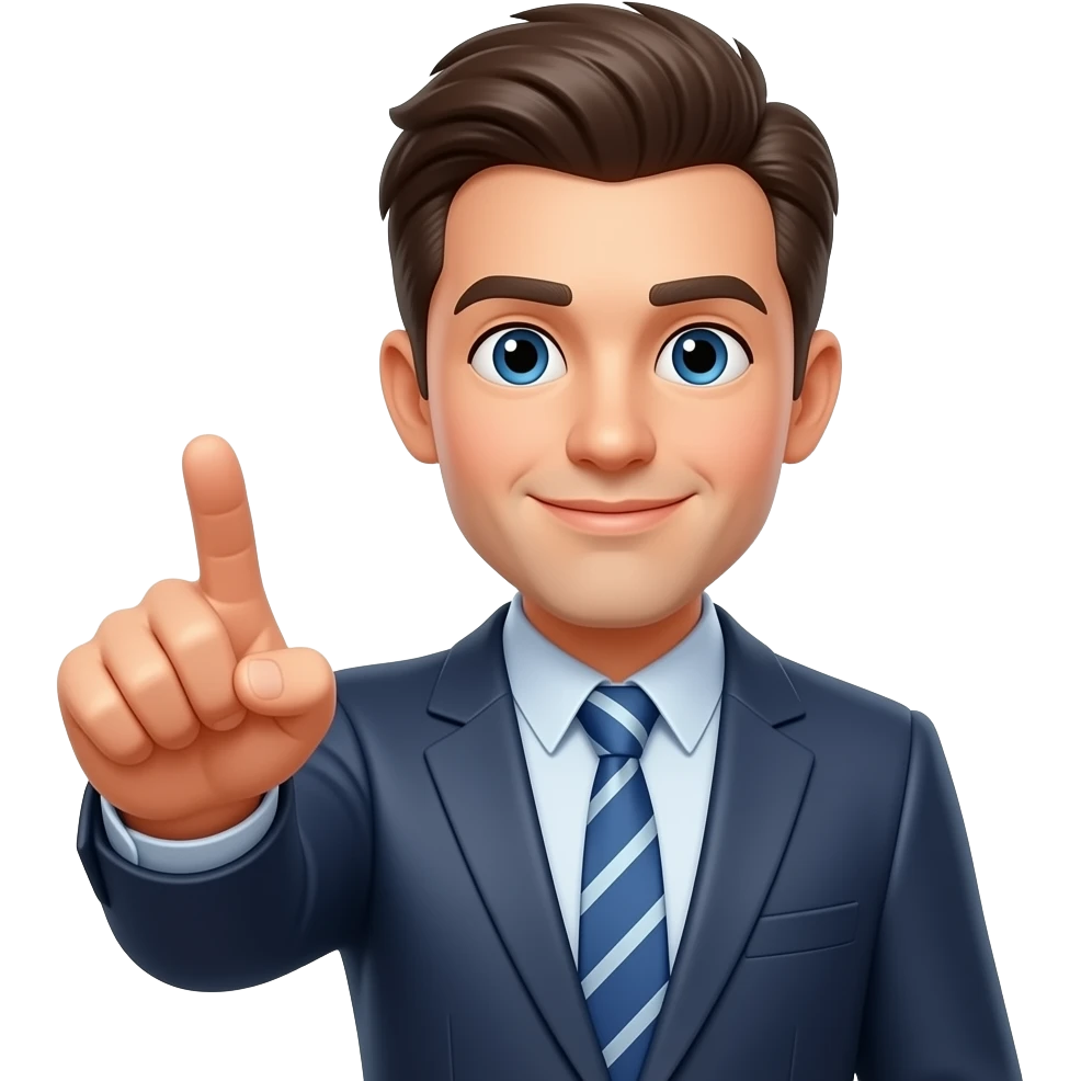 POINT emoji