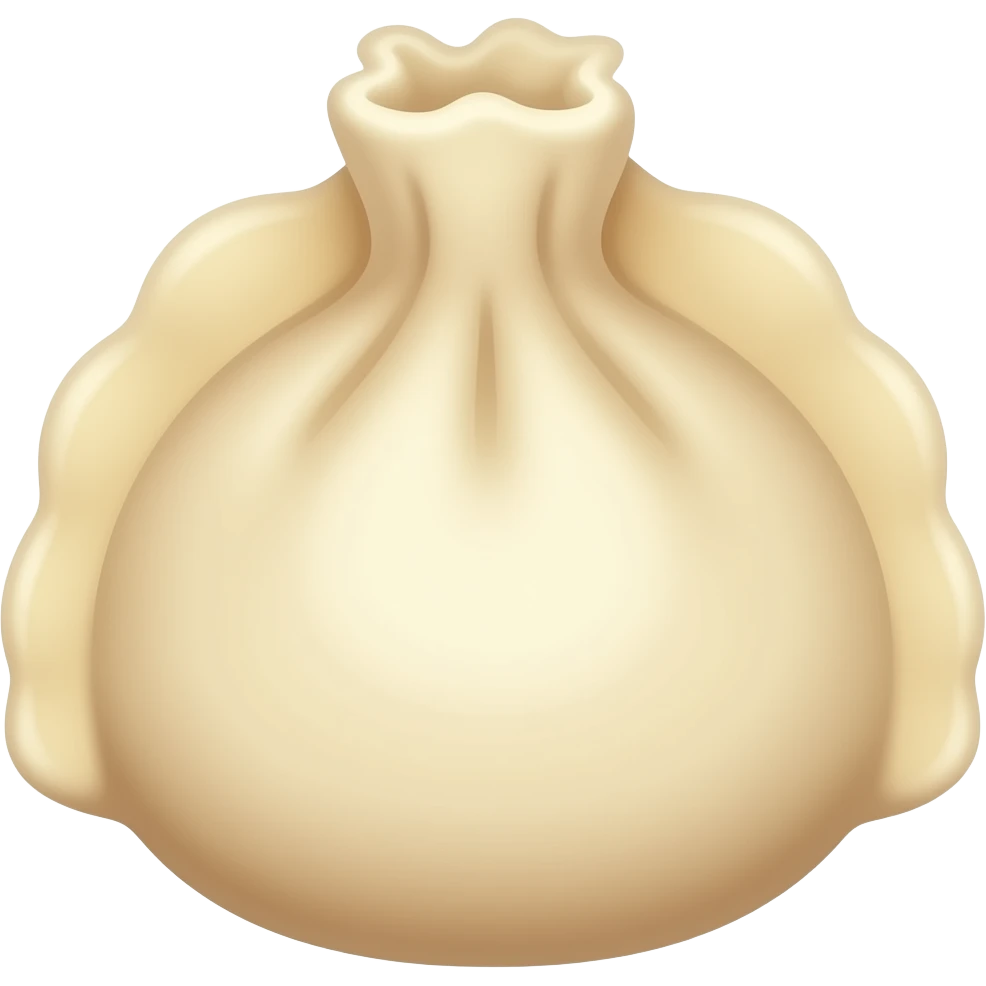 squishy dumpling emoji