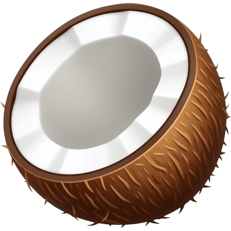 Coconut emoji