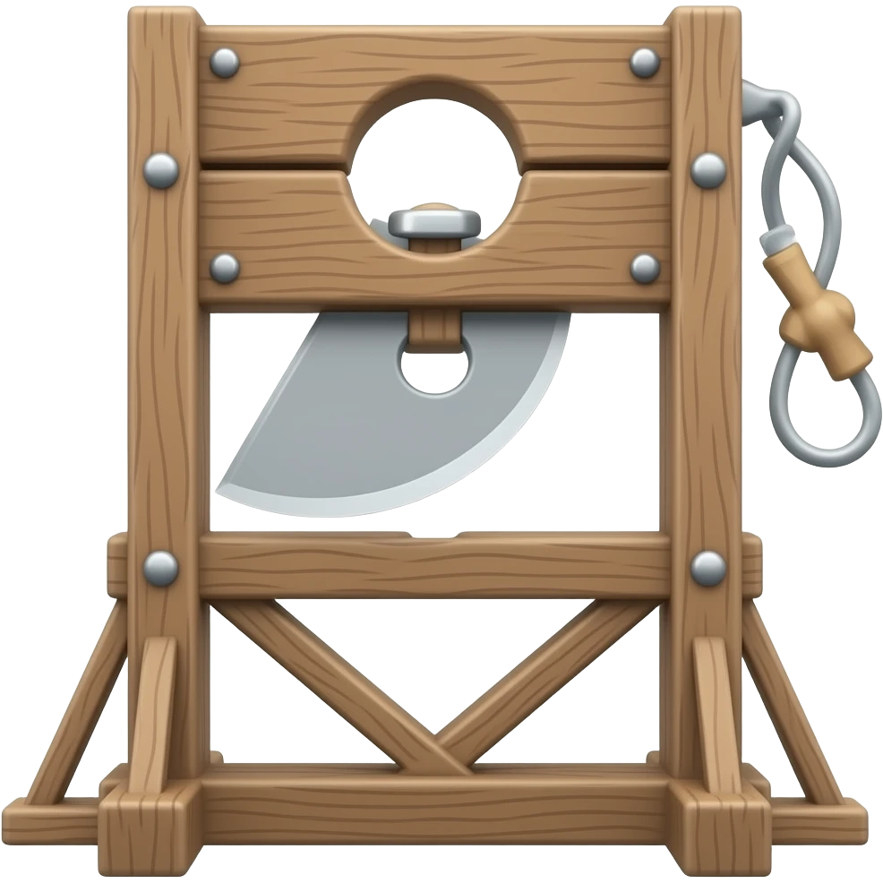 guillotine emoji