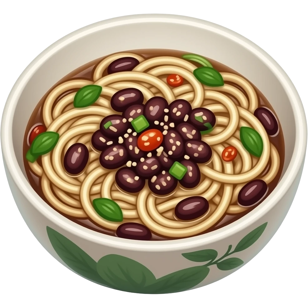 Jjajangmyeon emoji