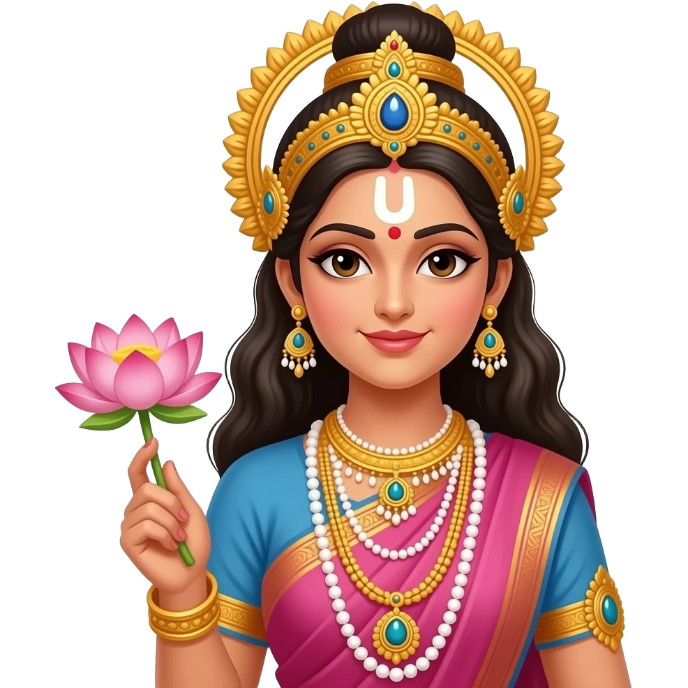 Perumal god  female emoji emoji