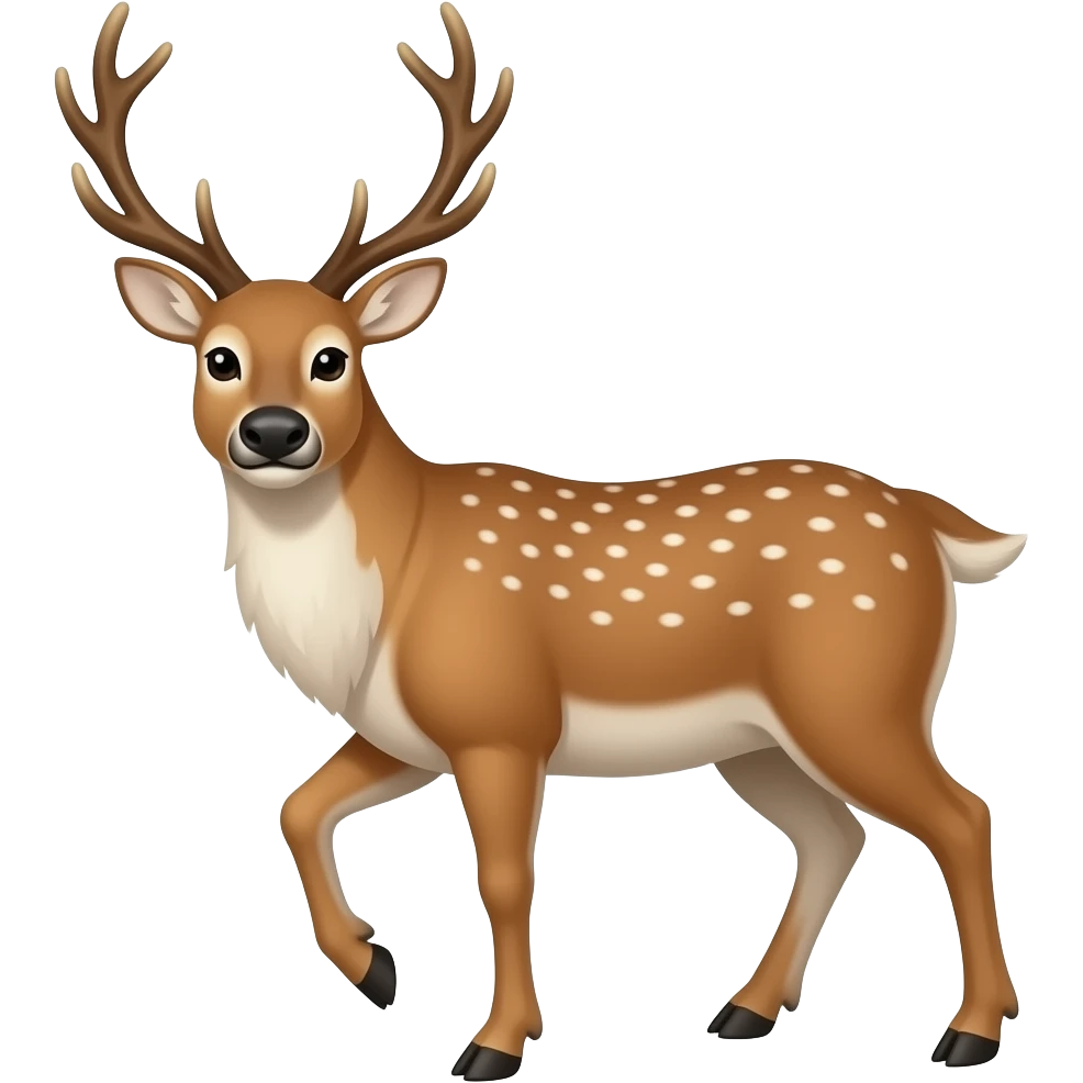 Reindeer emoji