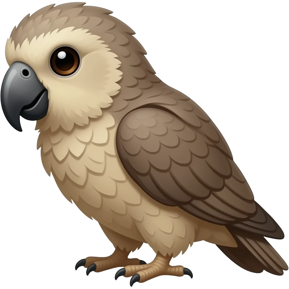 Kakapo bird emoji