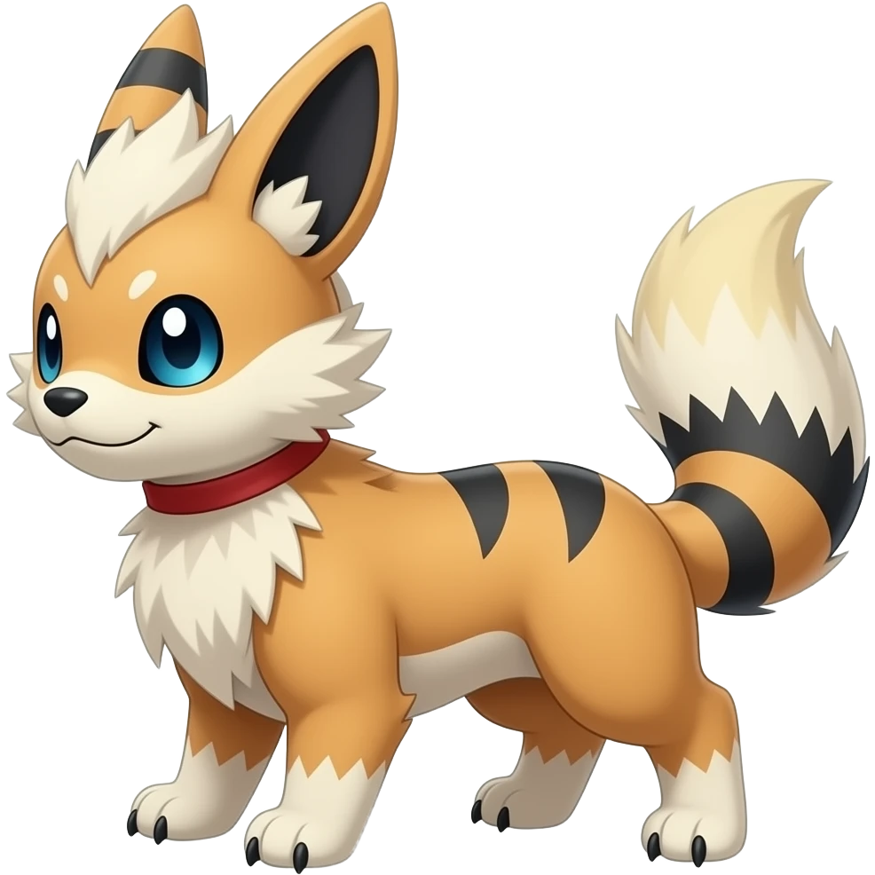 Pyroar-Furret-Shinx-Luxio-Luxray-Fakémon-hybrid emoji