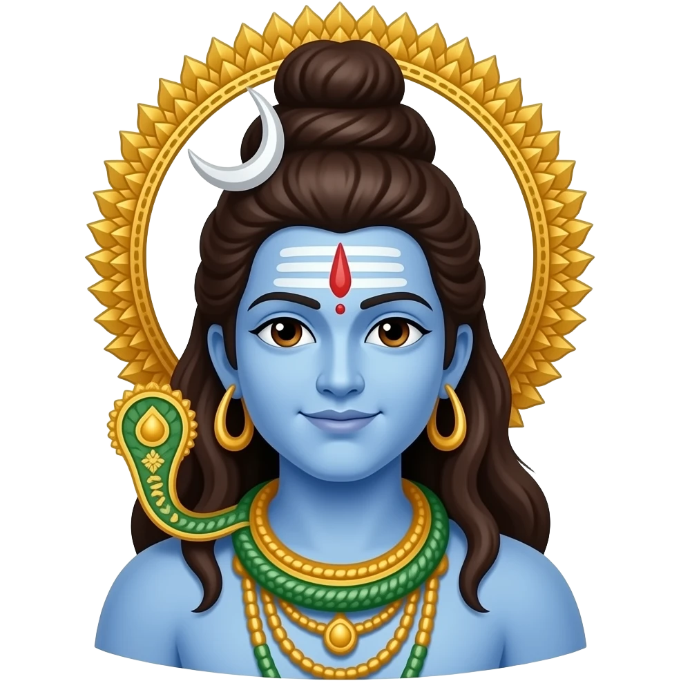 Shiva from Hindu Mythology emoji