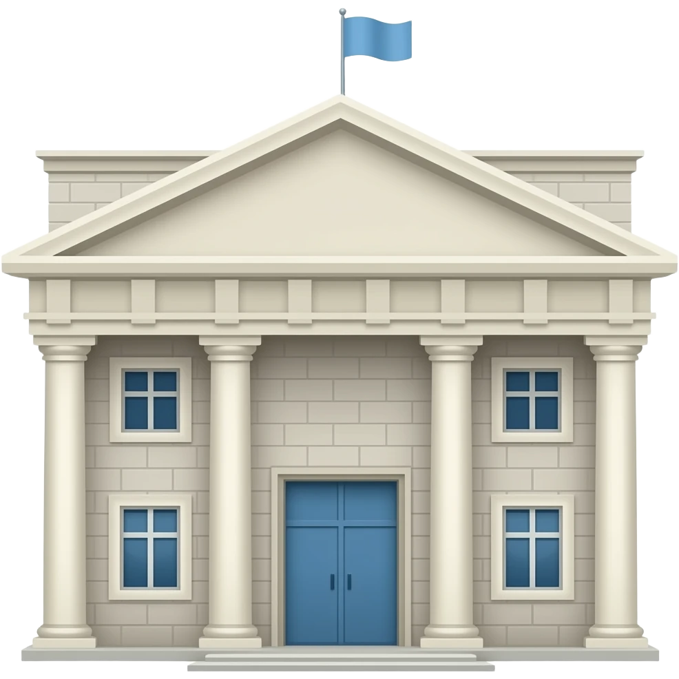 Trade port  building emoji no background emoji