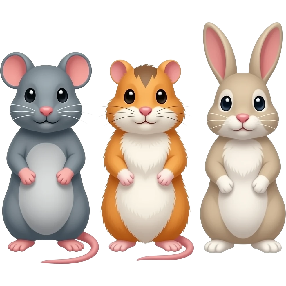 🐭🐹🐰 I n emoji