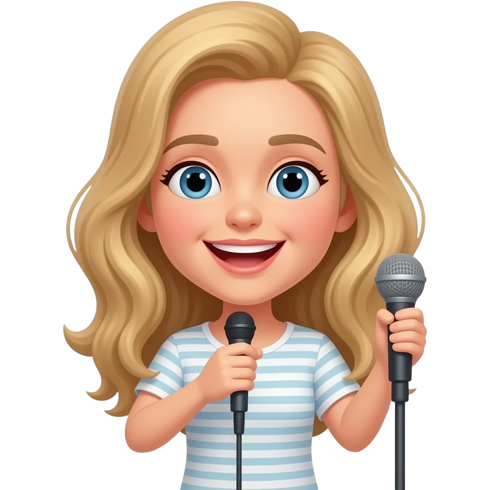 Listen sing emoji