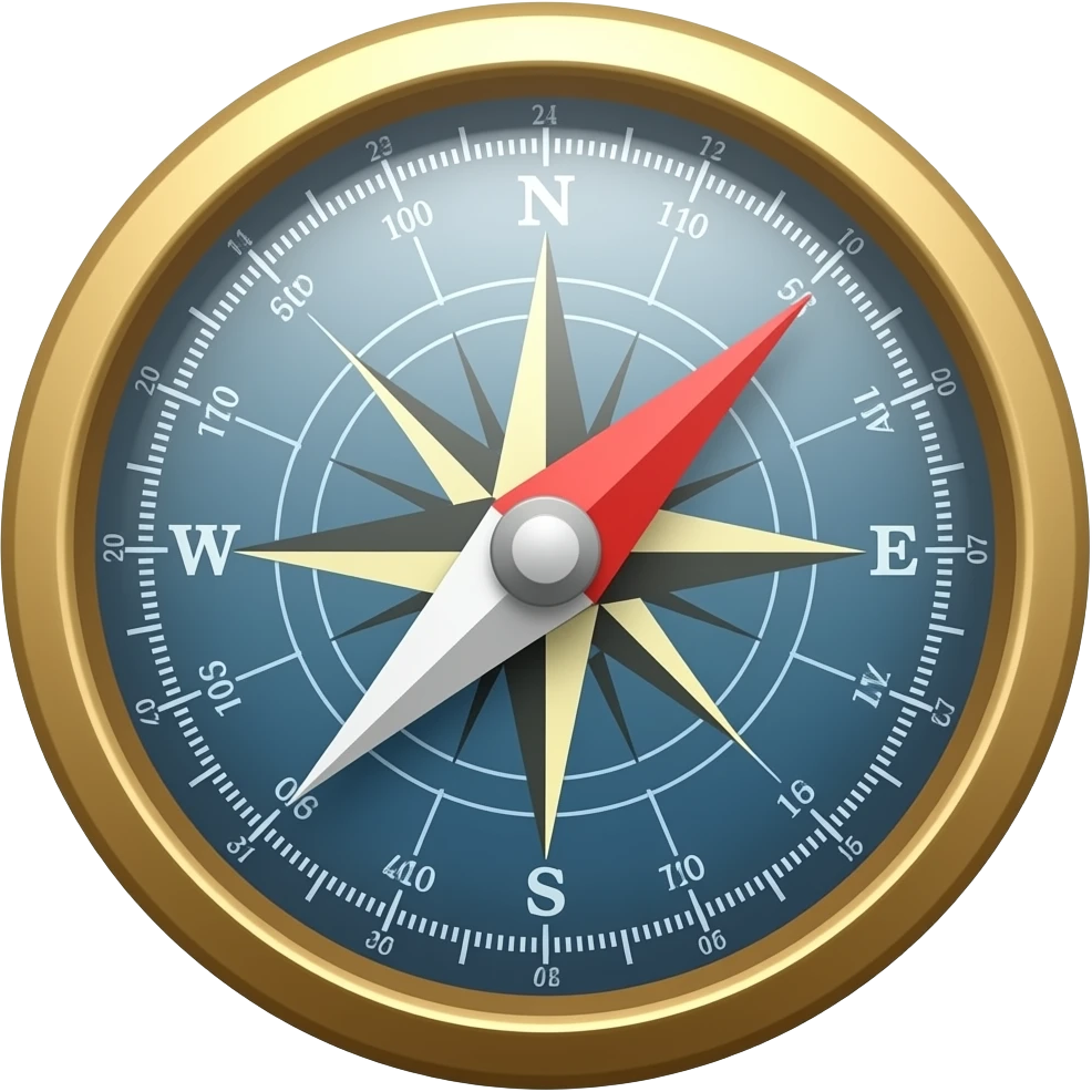 pirate compass emoji