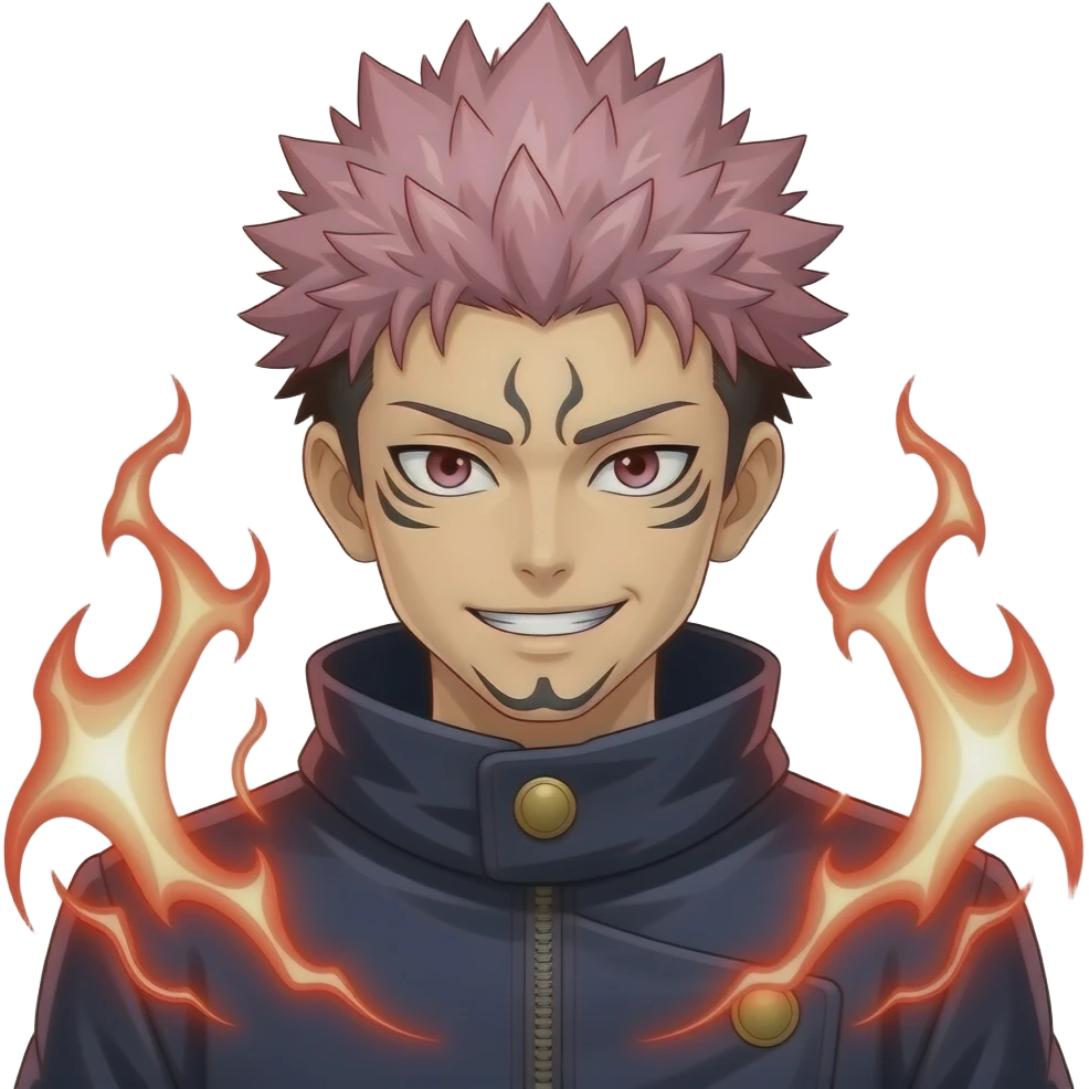 Gojo use red emoji