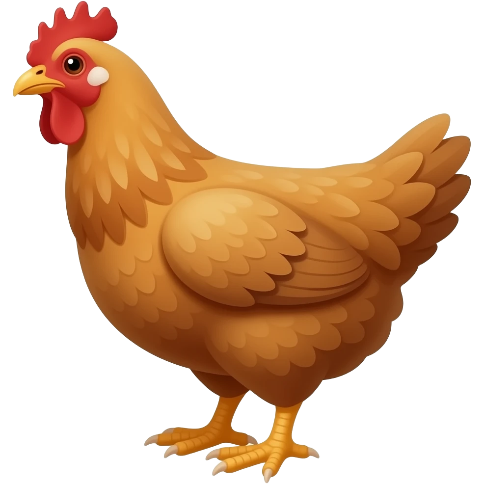 chicken emoji