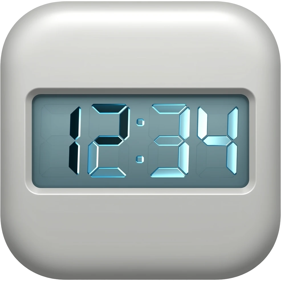 time emoji