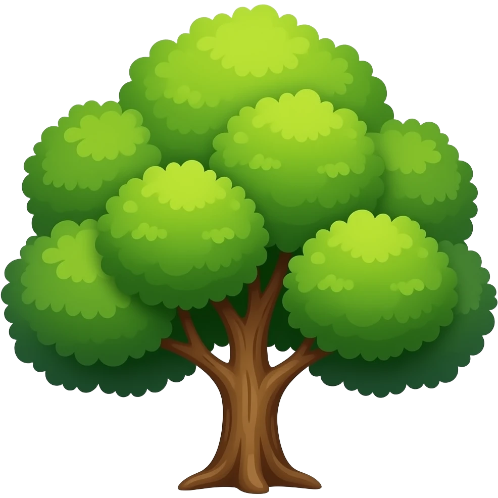 árbol araguaney de Venezuela, es amarillo emoji