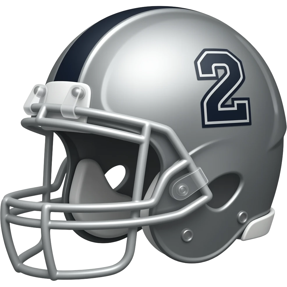 just helmet used in football emoji