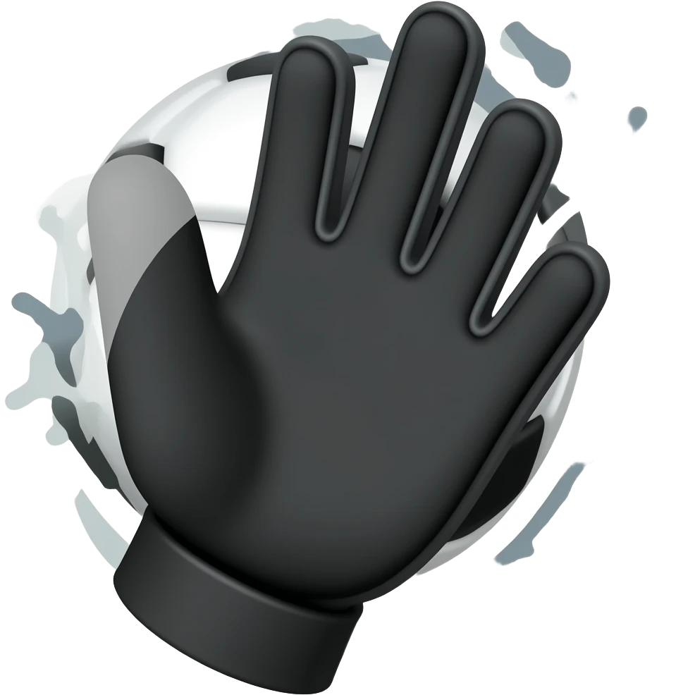 SOCCER GLOVES JUST 1BLACK emoji