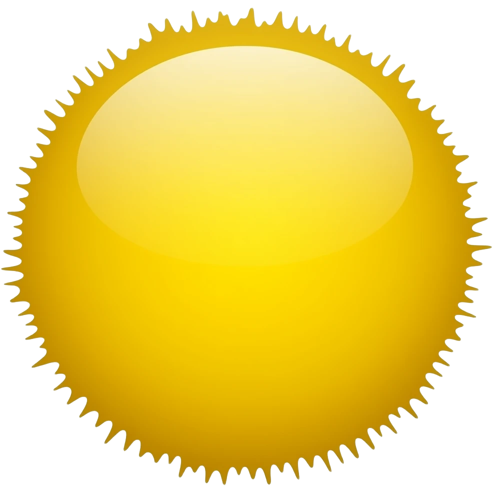 Yellow Ink Blot emoji