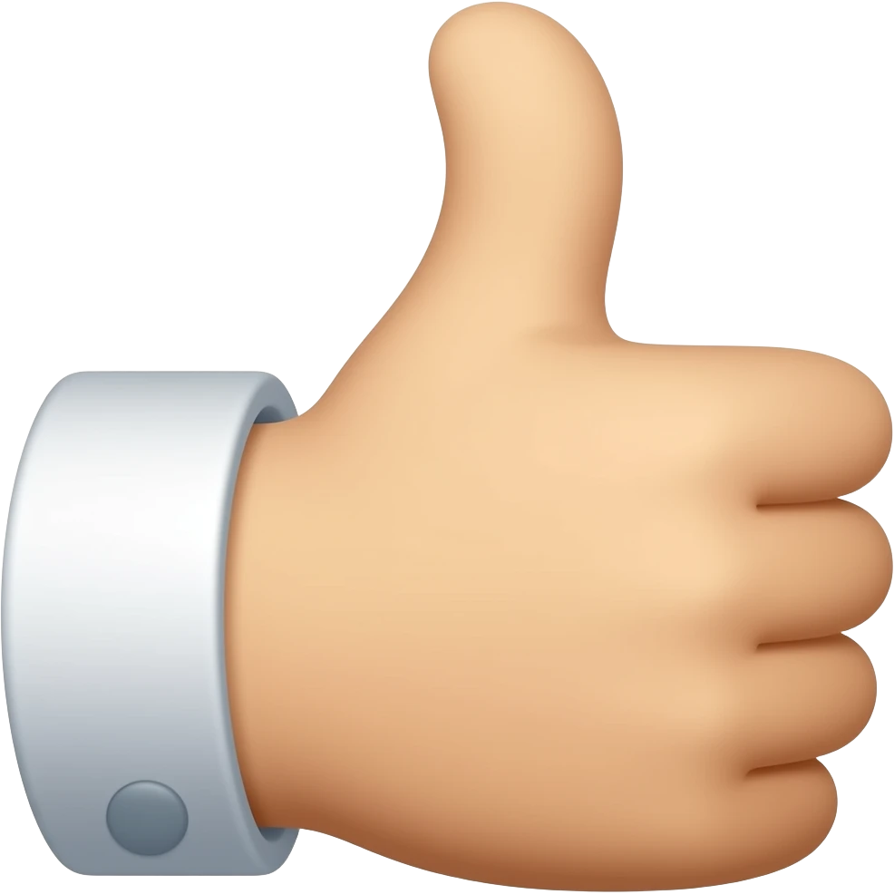 thumbs up emoji