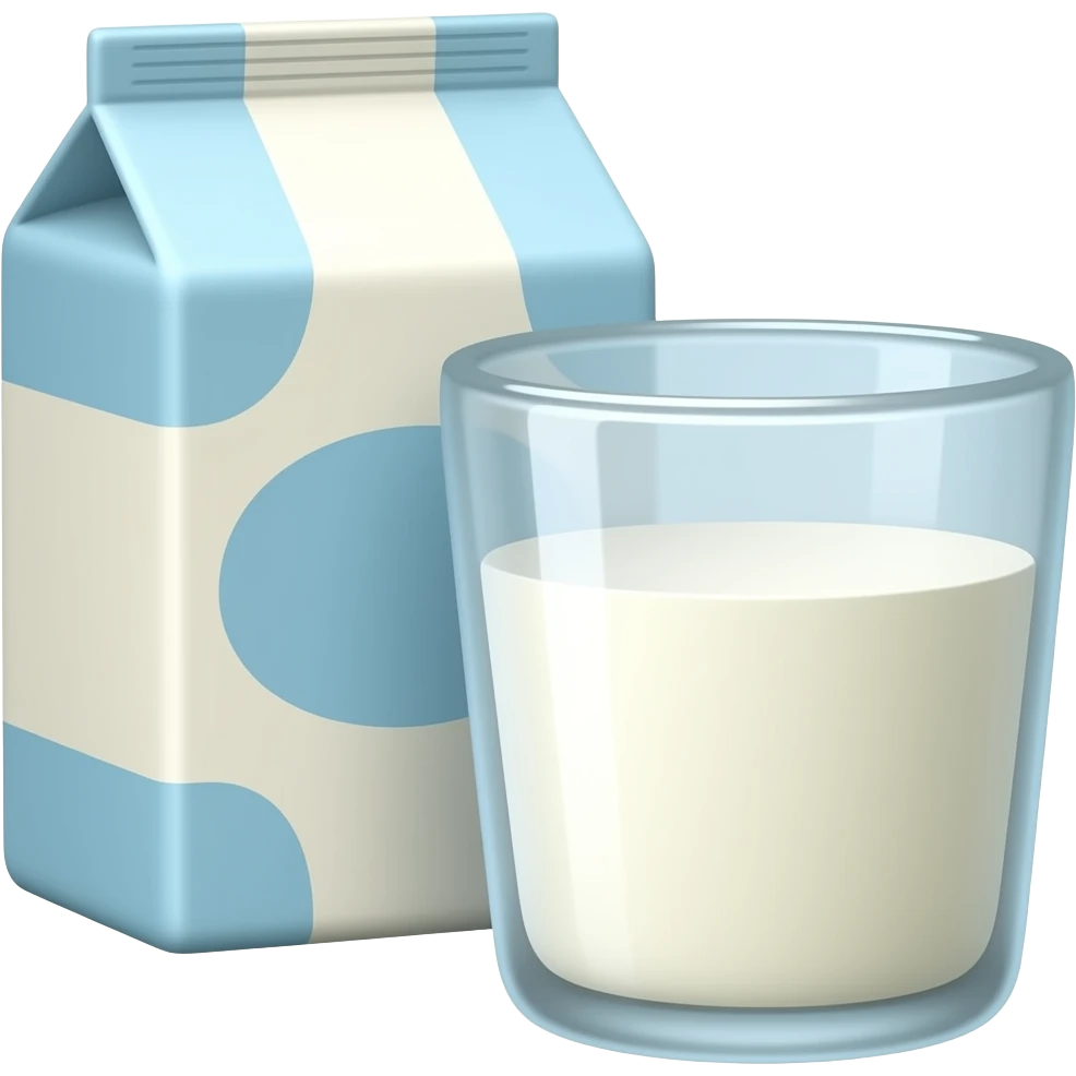 dairy products emoji