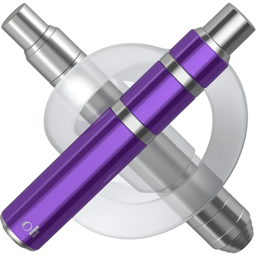 Purple vape emoji