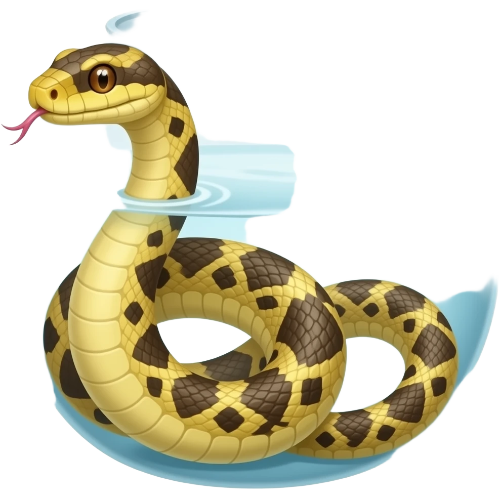Python in tank emoji