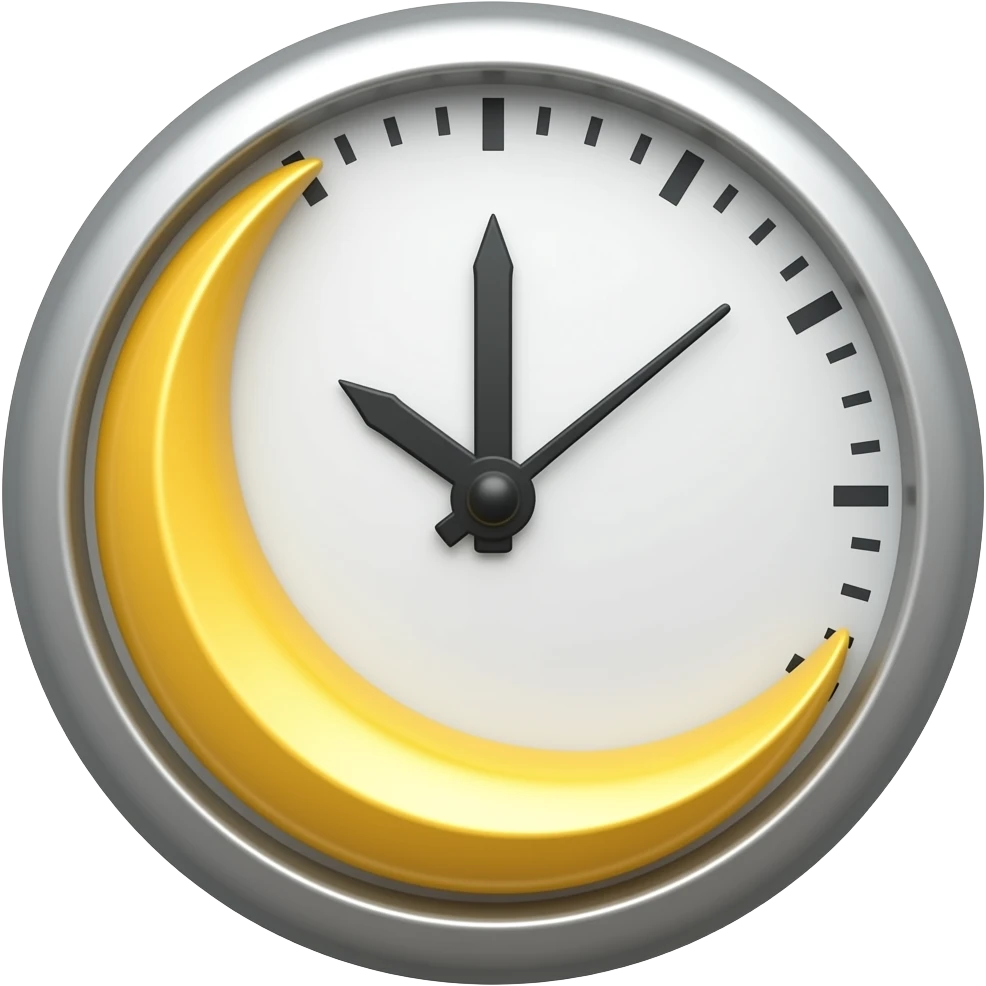 fasting clock emoji
