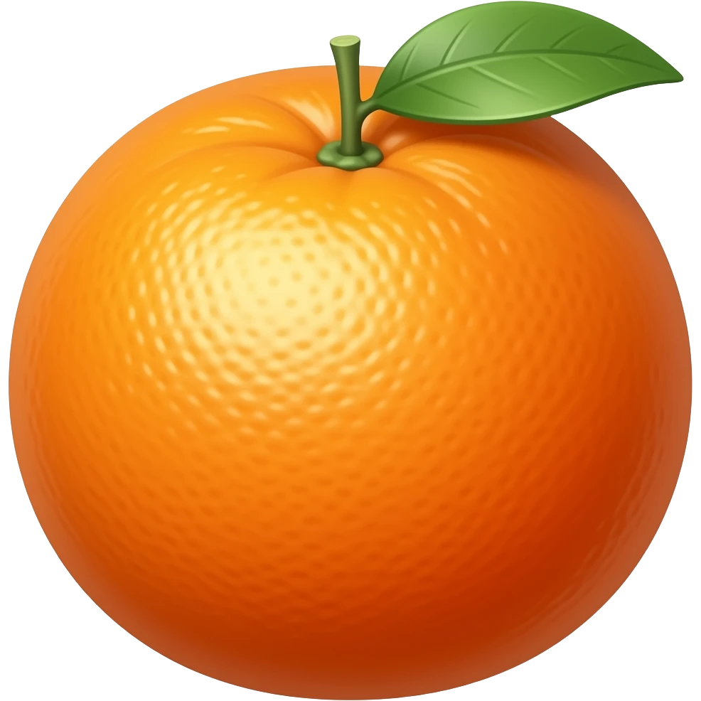 Orange emoji