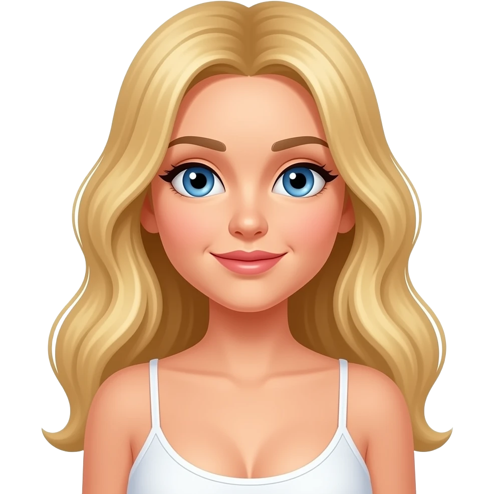 Semen on blonde hair blue eyed boobs emoji