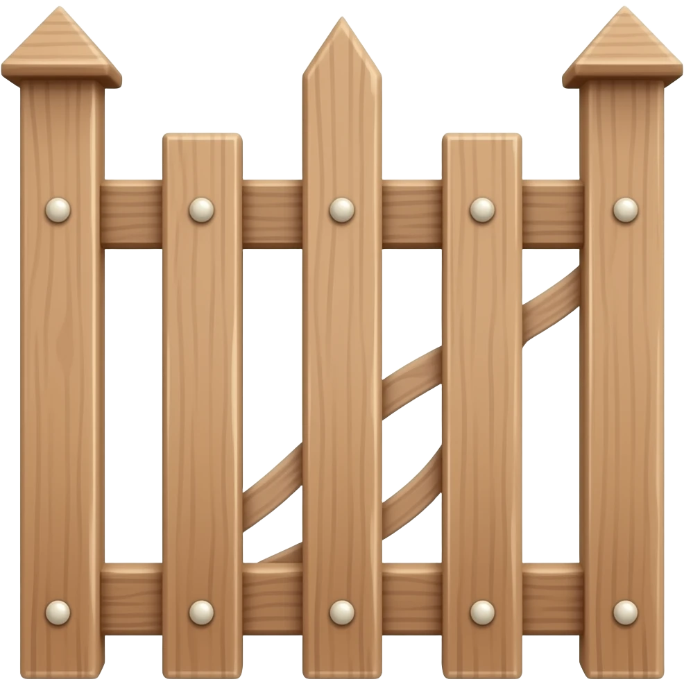 Fence emoji