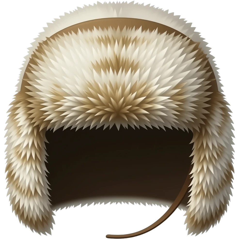helmet with fur emoji
