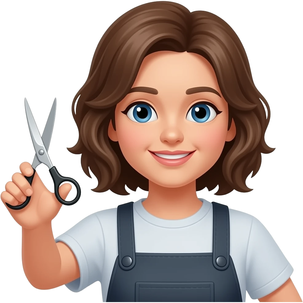 MAKE ME AN EMOJI SUITABLE FOR A HAIRDRESSER emoji