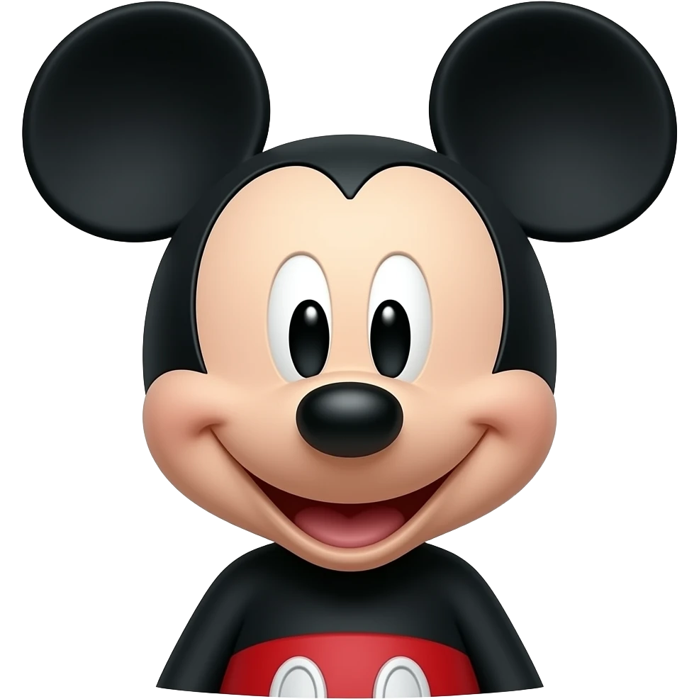 Micky mouse emoji