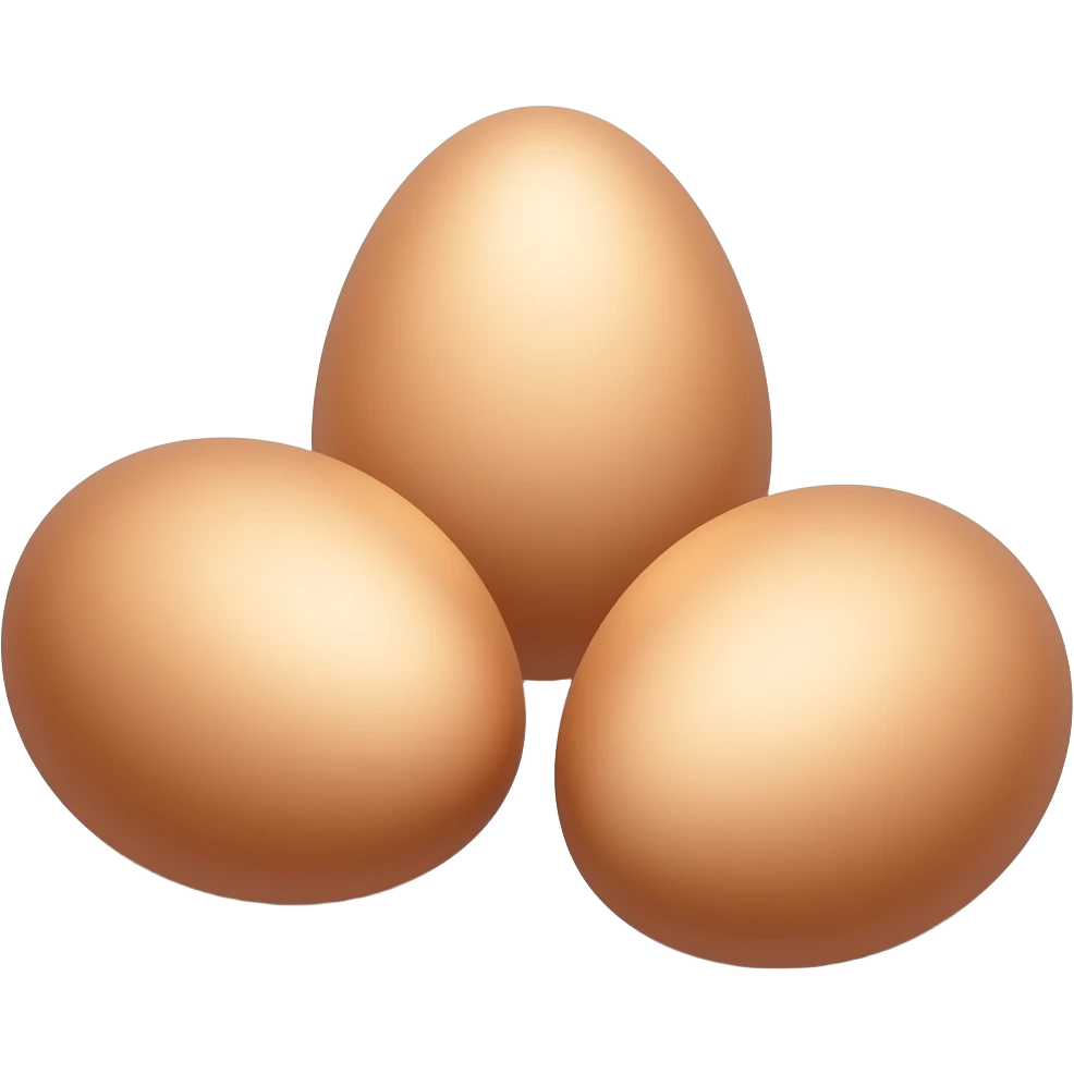 THREE EGGD emoji